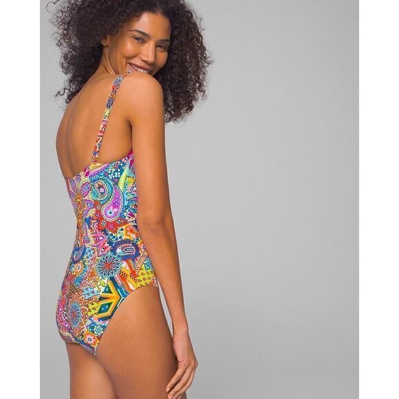 Bleu Rod Beattie groovy colorful swimsuit. - Picture 6 of 10